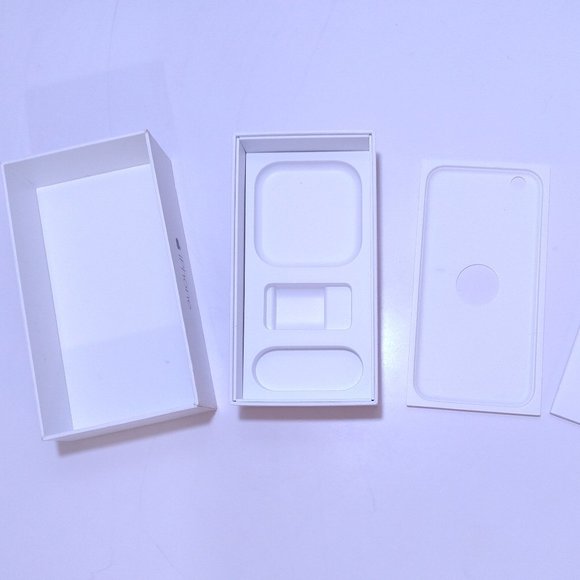 APPLE iPHONE 6 BOX ONLY 16GB Original Packaging OEM Steve Jobs STICKERS 2014 USA - Picture 5 of 13